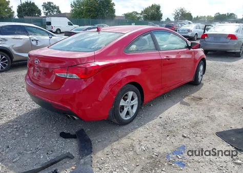 2013 Hyundai Elantra Gs from USA, damaged, VIN KMHDH6AE5DU012663
